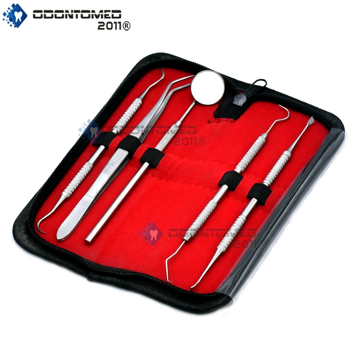 Dental Set Kit 5pcs Scaler Pick Tools Deep Cleaning Professional Hygeine PR-299