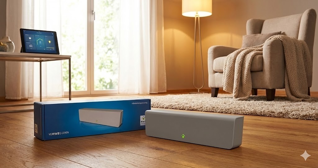 RWE SmartHome Fußbodenheizungssteuerung – Underfloor Heating Controller (8-Zone)