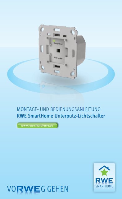 RWE SmartHome Unterputz-Dimmer (ISD2) – Flush-Mount Smart Dimmer Switch