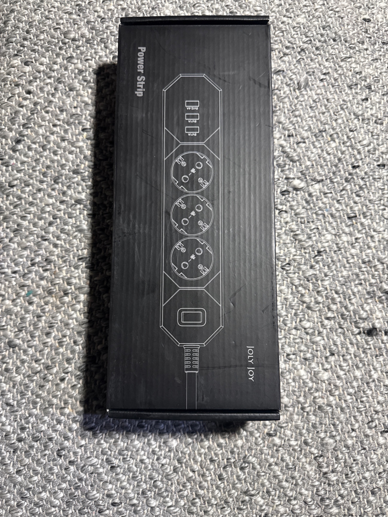 Joly Joy Multi-Outlet Power Strip with USB Charging Ports