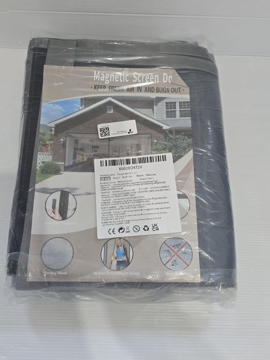 Magnetic screen door