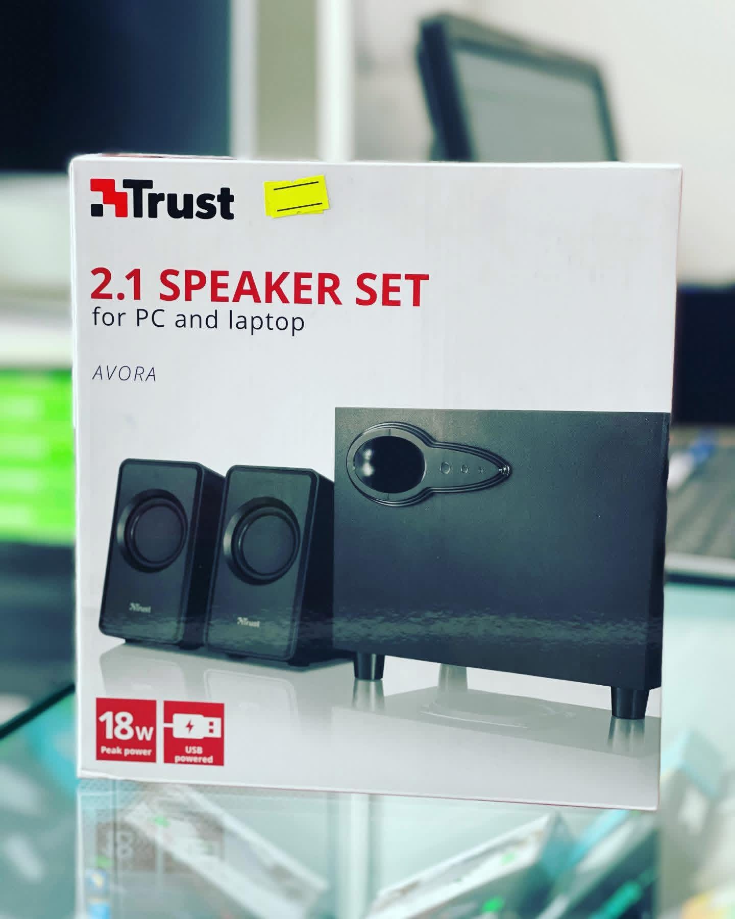 TRUST SPEAKER 2.1 AVORA. SUBWOOFER 9W. B