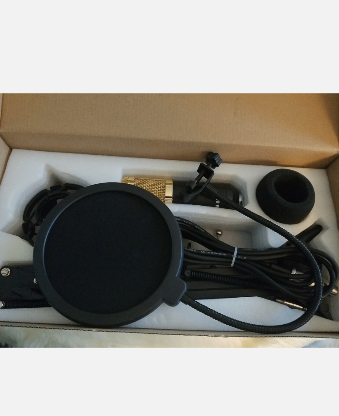 BM-800 Mic Set for Studio Recording & Brocasting (Microphone Kit (Black))